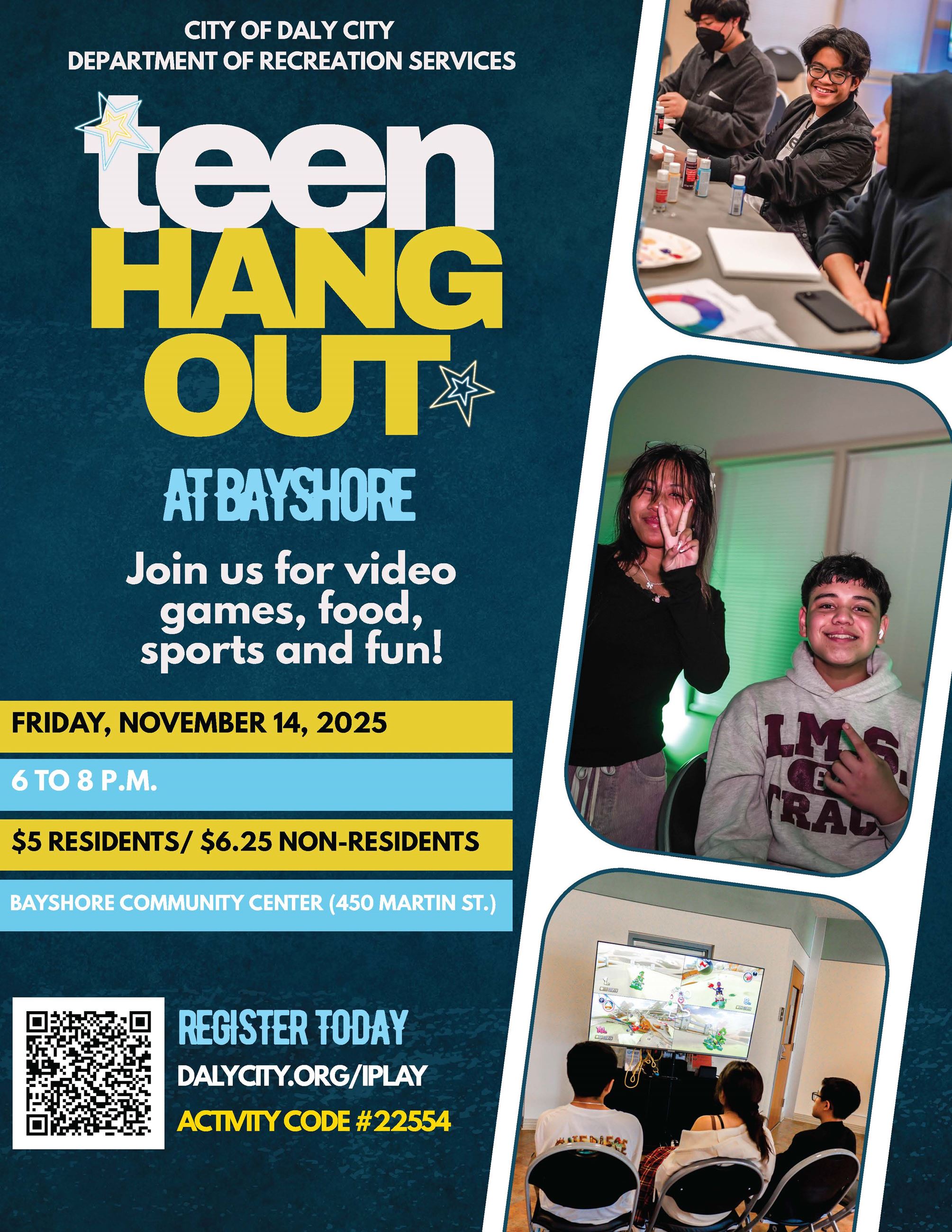 Fall 2025 Teen Hang Out