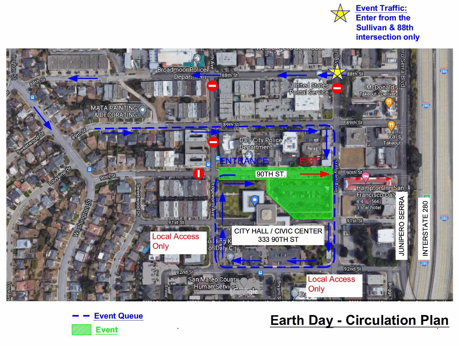 Earth Day 2024 Circulation Plan